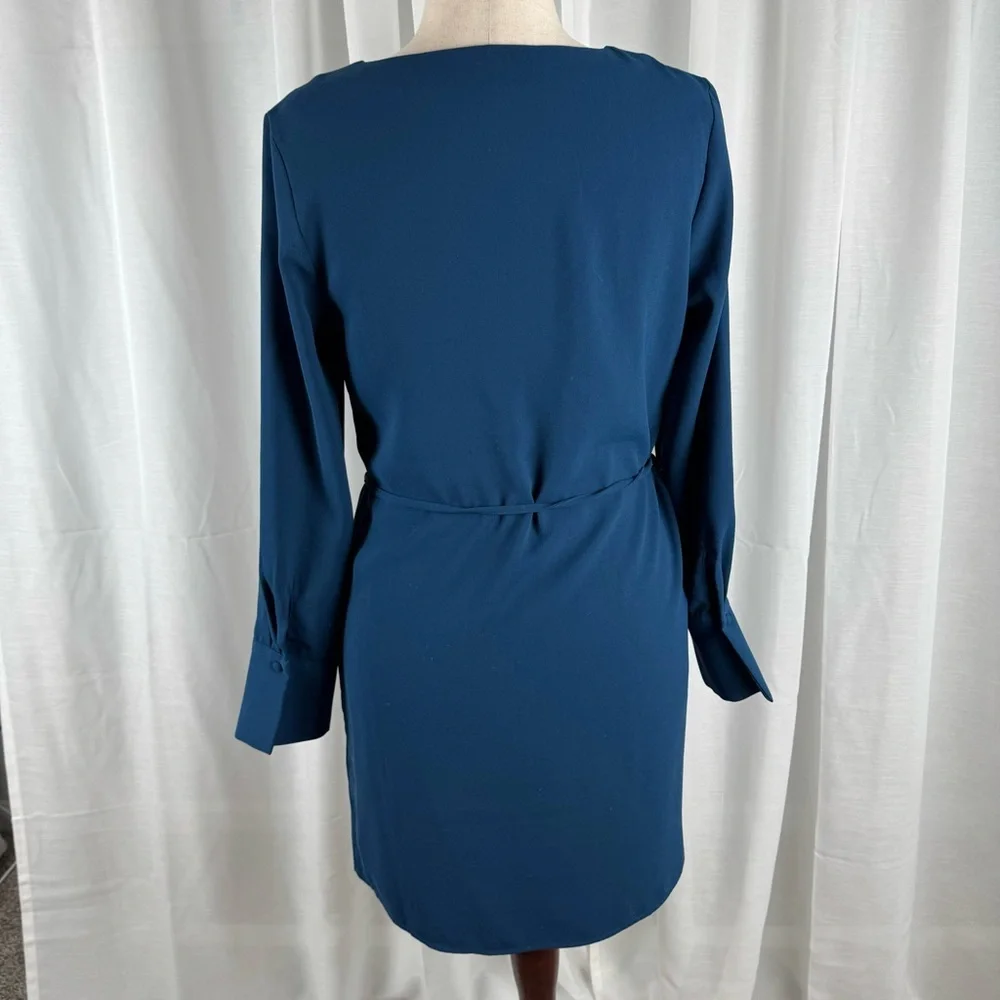H&M Blue Tie Dress - Picture 3 of 6
